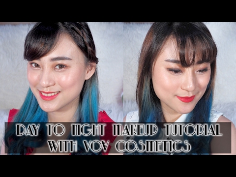 Day to Night Makeup Tutorial with VOV | GIVEAWAY Alert - YouTube