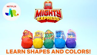 Learn Shapes & Colors W Mighty Express Clay Netflix Jr