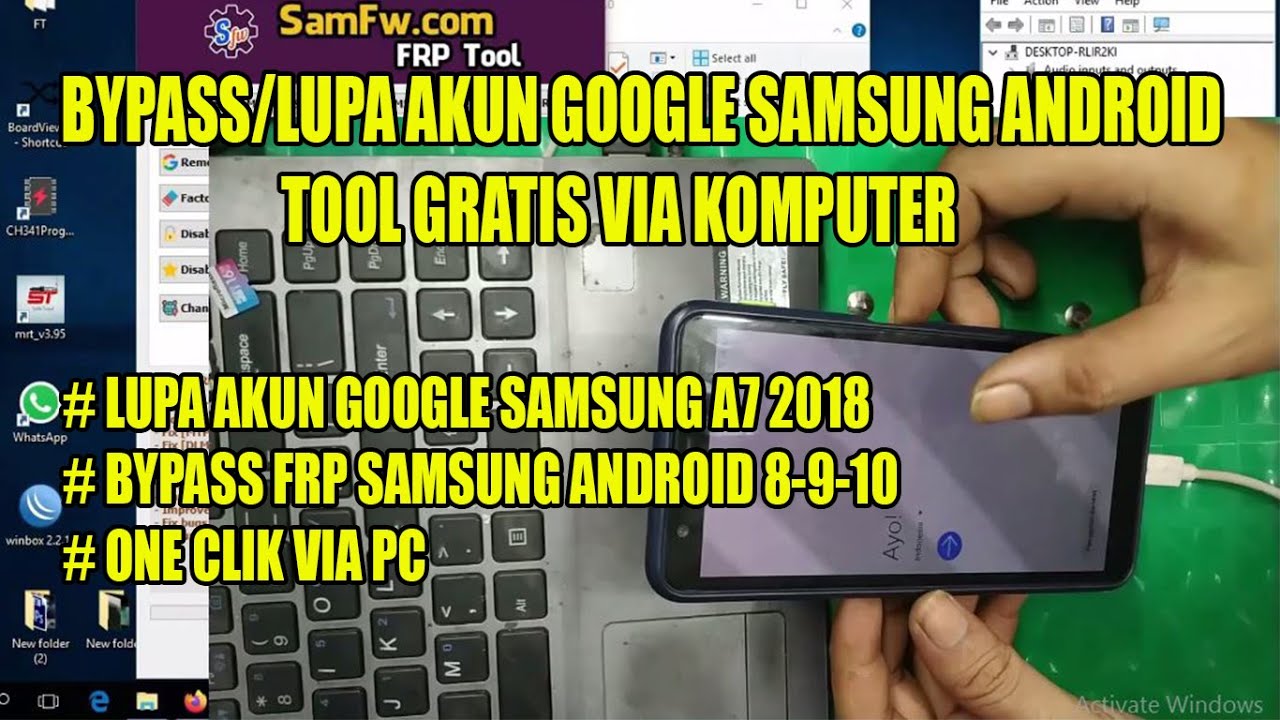 How to Bypass FRP Samsung Galaxi A7 Android 10! Forgot account How to Bypass FRP Samsung Galaxi A7 Android 10! Forgot account