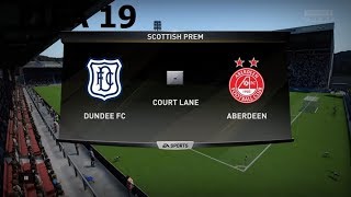 Fifa 19 - Scottish Premiership - Dundee Fc Vs. Aberdeen Court Lane