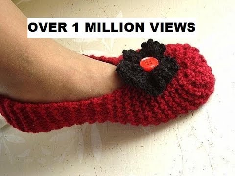 unisex  for for slippers knitting slippers beginners knitting for slippers  video beginners, free