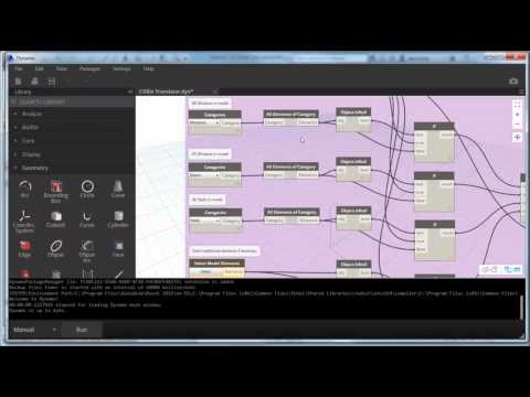 Use Dynamo to map BIM 360 Field Properties to COBie fields