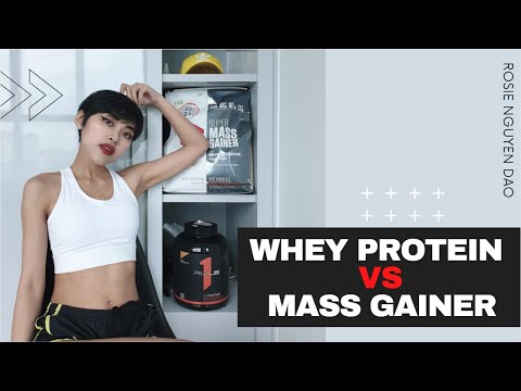 VLOG #35 - SO SÁNH WHEY & MASS GAINER: SỬ DỤNG THẾ NÀO CHO ĐÚNG? | Roses Fitness 2020