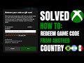 How to Redeem Region Locked Xbox One Digital Game Codes