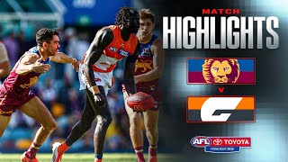 Brisbane Lions V Gws Giants Highlights Round 14, 2025 Afl