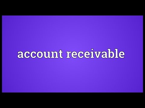 Header of account receivable