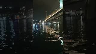 Haliç köprü altı ve harika gece manzarası
