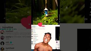 Ishowspeed Reacts To Mushroom Smurf Cat Meme