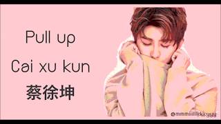 《Pull Up》 蔡徐坤 Cai Xukun 【Lyrics】