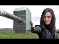 Thor: Ragnarok (2017) Hindi - Hela Breaks Mjolnir/ Thor Meets Hela Scene | Movie Clips In Hindi