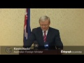 Australian foreign minister Kevin Rudd resigns with pop at Julia Gillard's 'lack of support'