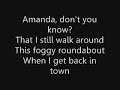 Green Day - Amanda - Lyrics
