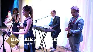 4 piece wedding Jazz band from Live Music Entertainment(cover by Jonathan)