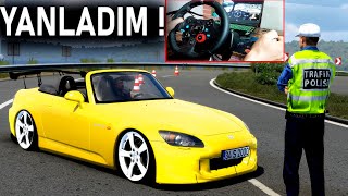 Kamyonu Birakip Honda S2000 İle Müzi̇k Son Ses Gezdi̇m Ets 2 Mod Logitech G29