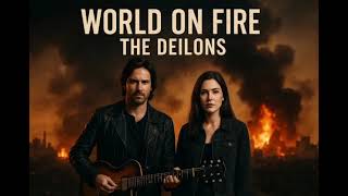 The Deilons World On Fire Rock Song About A World In Chaos