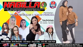Live Nabilla 69 - 22 April 2024 - Menikah Puput Putri Sari & Dadan Perdana Desa Seuseupan-Cirebon