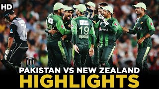 Highlights | Pakistan vs New Zealand | T20I | PCB | MA2L