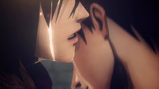 Did Eren do this... Cutscene . Roar Mikasa Ackerman x Eren Jeager Moment . Attack on Titan 2