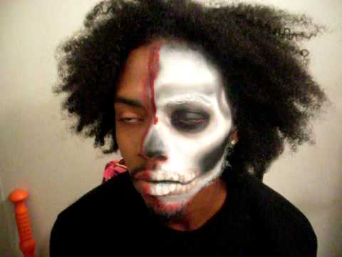 makeup skull. Re: Skull Mask Makeup Tutorial