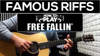 Famous Guitar Riffs: How To Play Free Fallin' (John Mayer) Lesson + Tab