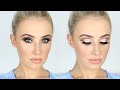 NEW YEARS Makeup Tutorial / Sparkly Glam Cut-Crease + LONG La...