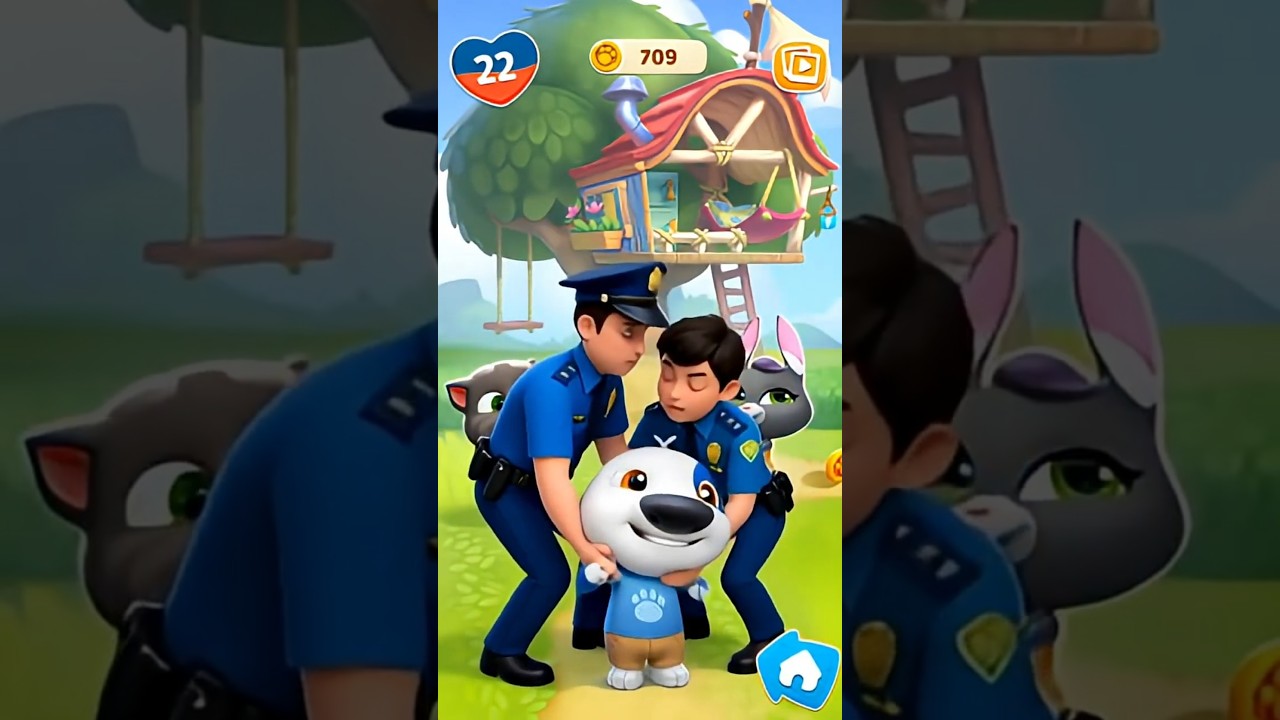 Who goes to prison in My Talking Tom Friends Gameplay Who goes to prison in My Talking Tom Friends Gameplay