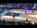 Gianni Antetokounmpo Skies High for the Alley-Oop Jam