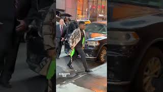 The Woman King Star John Boyega Spotted Arriving At Cbs Mornings Studios In Nyc