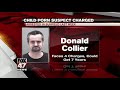 Child porn suspect charged