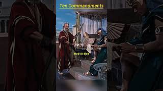 The Ten Commandments 1956 Moses Calls Down Fiery Hail And Darkness Over Egypt