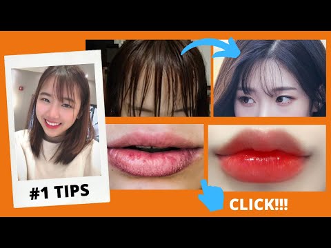 Các tips cực hay cho môi mọng, mái xinh🍒(chuẩn Hàn Quốc)