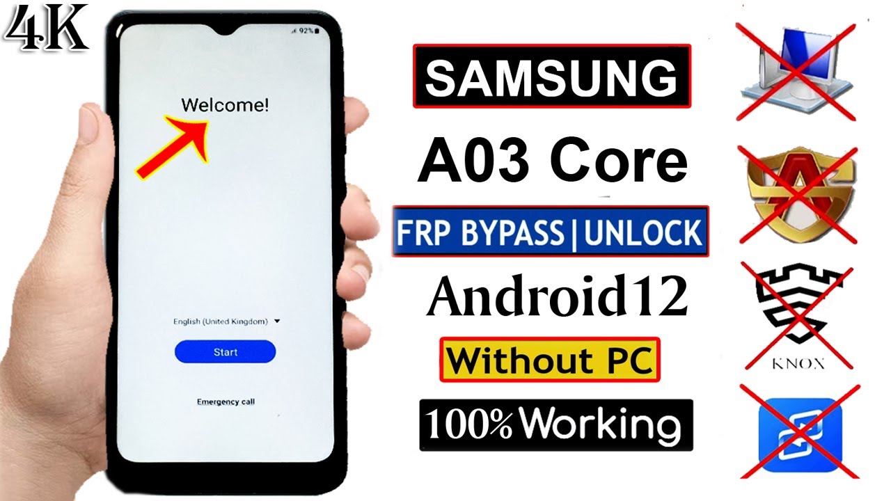 Samsung A03 Core Frp Bypass Android12 | Samsung A03 Samsung A03 Core Frp Bypass Android12 | Samsung A03