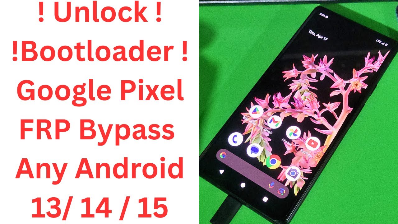 ! Unlock Bootloader ! Google Pixel FRP Bypass Any ! Unlock Bootloader ! Google Pixel FRP Bypass Any