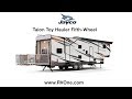 New Jayco Talon Toy Hauler Fifth-Wheel