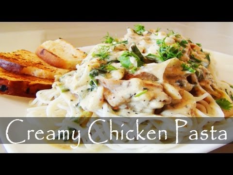VIDEO : creamy chicken pasta recipe - creamy chicken pasta recipe- a delicious easy to makecreamy chicken pasta recipe- a delicious easy to makespaghetti pastameal for the whole family. my kids love this! you can ...