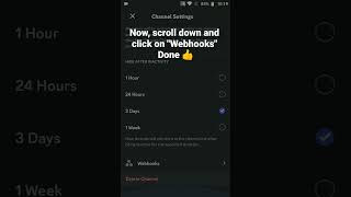 How To Access Webhooks Of A Channel In Discord Mobile