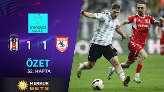 Merkur-Sports | Beşiktaş (1-1) Y. Samsunspor - Highlights/Özet | Trendyol Süper 