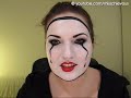 Pantomime Mask Makeup for Halloween (by MissChievous)