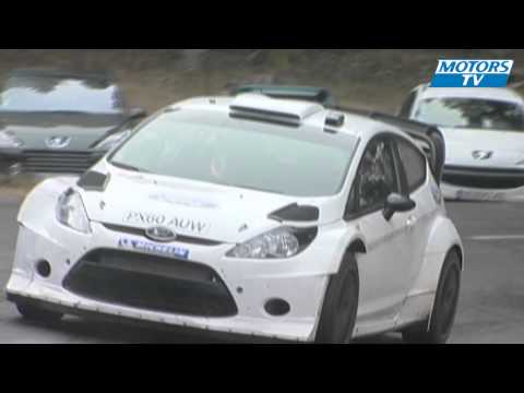  JariMatti Latvala tests the Fiesta WRC for the first time in France 