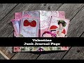 Valentine Junk Journal Page Tutorial