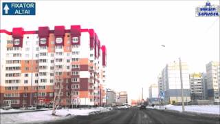 Video Severny Vlasikhinskiy proyezd from FixatorAltai, Pamyatny drive, Barnaul, Russia
