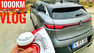 Elektri̇kle 1000 Km Gi̇tti̇m Renault Megane Uzun Yol Doğuda Şarj Sorunu Var Mi? Malatya Vlog