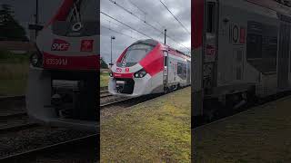 Ter Lio Régiolis En Gare De Lannemezan, Bien Sympa Malgré Un Temps Couvert