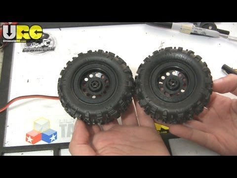 Custom fit aftermarket tires on a Duratrax Baja Bug Evader DT etc 0801 