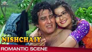 Vinod Khanna Romantic Scene From Nishchaiy नशचय 1992,Hindi Drama Movie