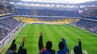 Fenerbahçe Slovacko Maçı Tribün Görüntüleri Lincoln Henrigue Ü