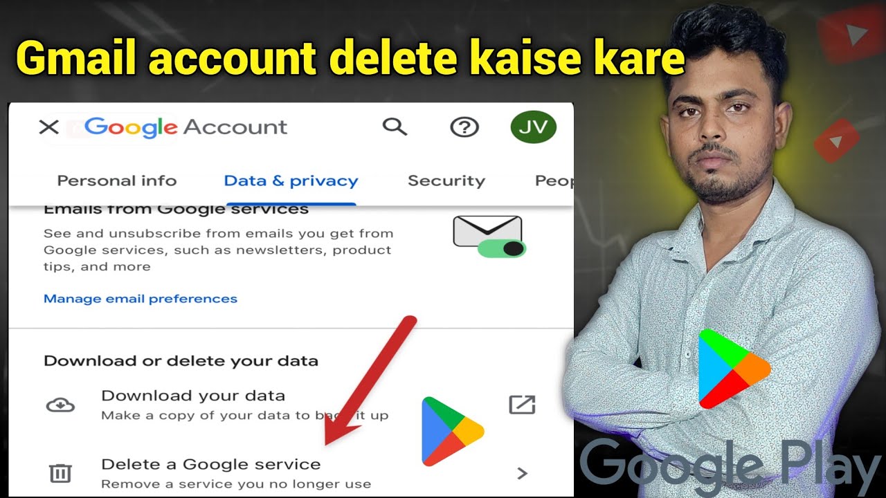 Gmail Account Delete Kaise Kare | Google id delete kaise Gmail Account Delete Kaise Kare | Google id delete kaise