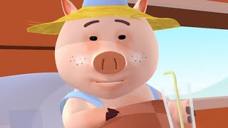 Relaxing Piggy - Cartoon Jumble - Bananas In Pyjamas Official