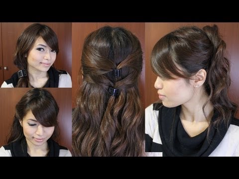 Casual Friday Easy Hairstyles + GIVEAWAY CLOSED!