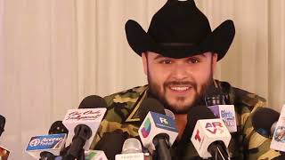 GERARDO ORTIZ rueda de prensa y celebración - Teatro Microsoft - 9 Julio 2022 - Sencillo: Modo Crudo